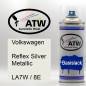 Preview: Volkswagen, Reflex Silver Metallic, LA7W / 8E: 400ml Sprühdose, von ATW Autoteile West.